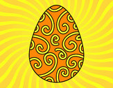 Dibujo Huevo decorado pintado por Sandrixbel