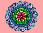 Dibujo Mandala alegre pintado por estherlg99