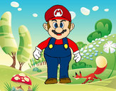 Dibujo Mario pintado por Elrulster