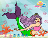 Dibujo Sirena contenta pintado por Ka-ilan
