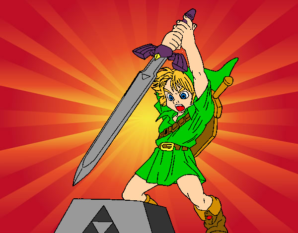 Dibujo Zelda pintado por Elrulster