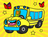 Dibujo Autobús animado pintado por lisardo