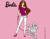 Dibujo Barbie con look moderno pintado por yuerina