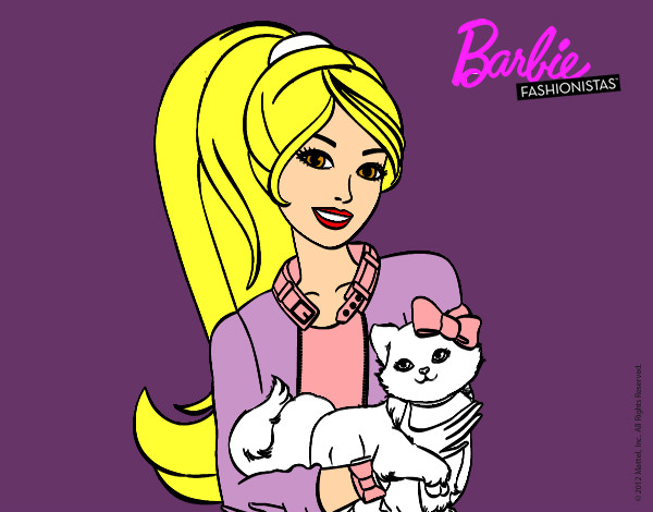 Barbie y su gatita
