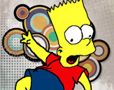 Dibujo Bart 2 pintado por cendon99
