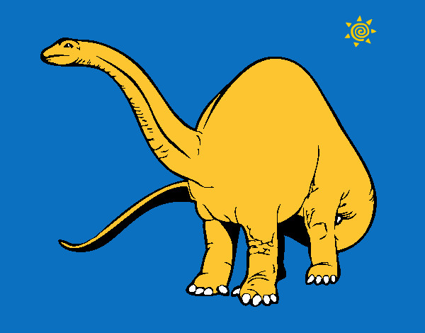 Dibujo Braquiosaurio II pintado por Tenochrey