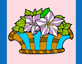Dibujo Cesta de flores 8 pintado por Cookie1D