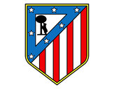 Dibujo Escudo del Club Atlético de Madrid pintado por lichigoku