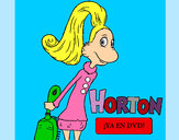 Dibujo Horton - Sally O'Maley pintado por anitojrey