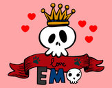 Dibujo Love Emo pintado por bobita