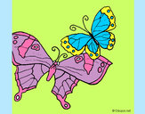Dibujo Mariposas pintado por krishnax
