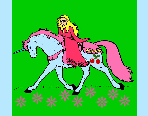 la princesa sofia y uni la unicornio