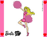 Dibujo Barbie animadora pintado por clarisse82