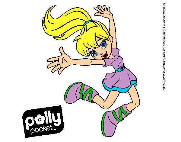 Dibujo Polly Pocket 10 pintado por LuliTFM