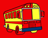 Dibujo Autobús del colegio pintado por armandobb