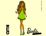 Dibujo Barbie Fashionista 3 pintado por charito