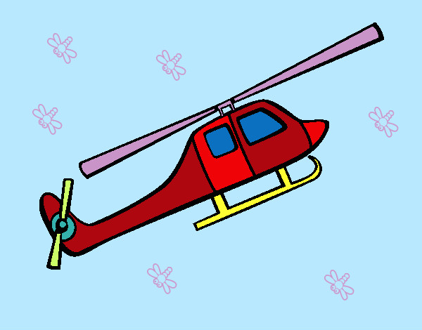 Dibujo Helicóptero de juguete pintado por ru_82