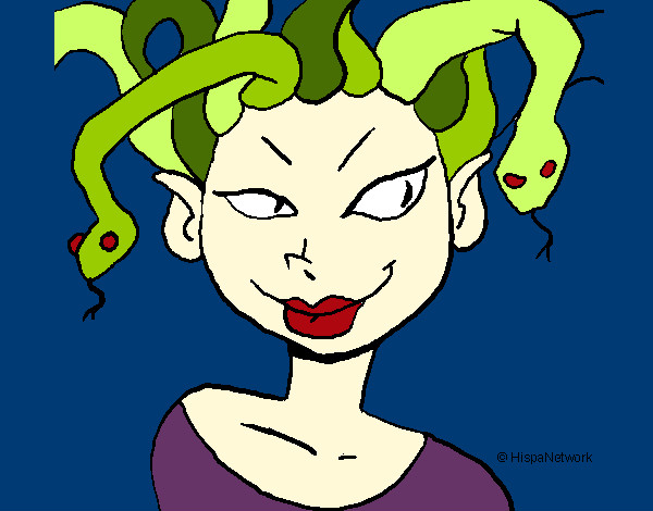 Mujer medusa