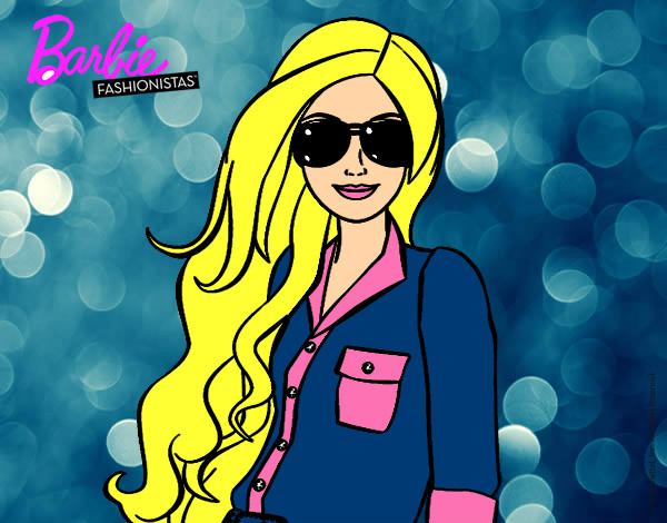 Barbie con gafas de sol