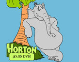 Dibujo Horton pintado por charito