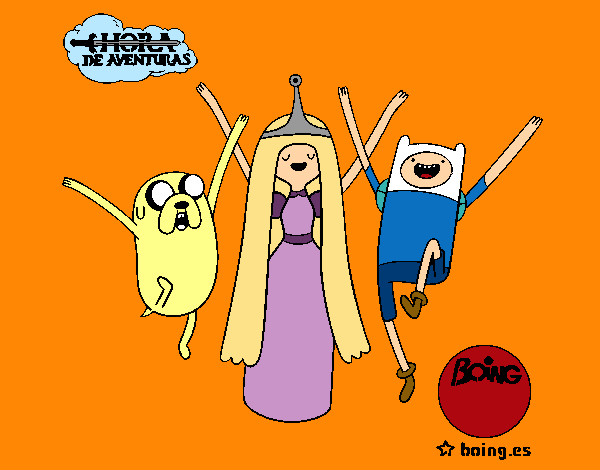 Jake, Princesa Chicle y Finn