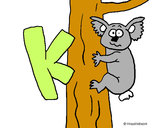 Dibujo Koala 1 pintado por Damarids