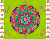 Dibujo Mandala 1 pintado por Samaris