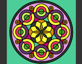 Dibujo Mandala 35 pintado por Samaris