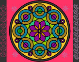 Dibujo Mandala 35 pintado por Samaris