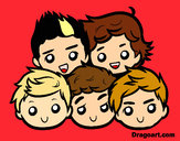 Dibujo One Direction 2 pintado por neruxxi