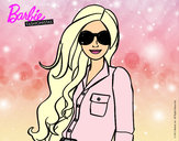 Dibujo Barbie con gafas de sol pintado por yessi_leo