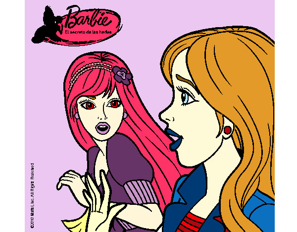 Barbie sorprendida