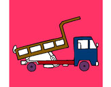 Dibujo Camión de carga 2 pintado por mibb