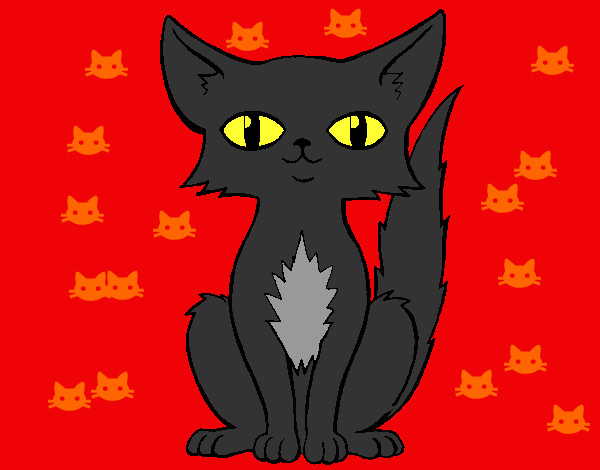 Dibujo Gato persa pintado por kittykatty