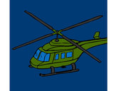 Dibujo Helicóptero 3 pintado por r_12