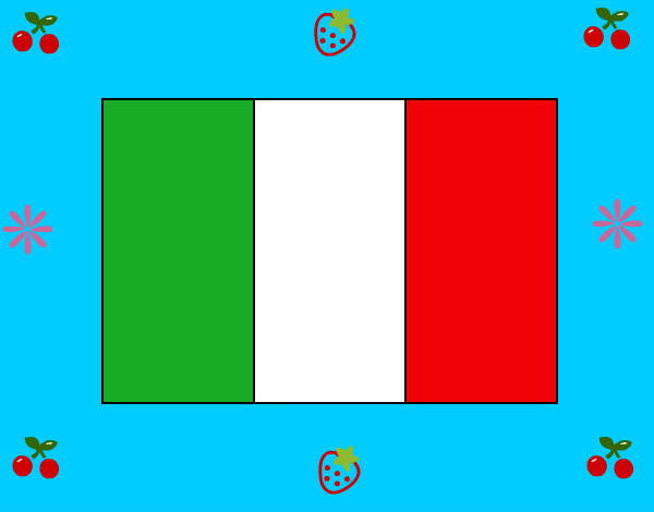 Dibujo Italia 1 pintado por Camomila