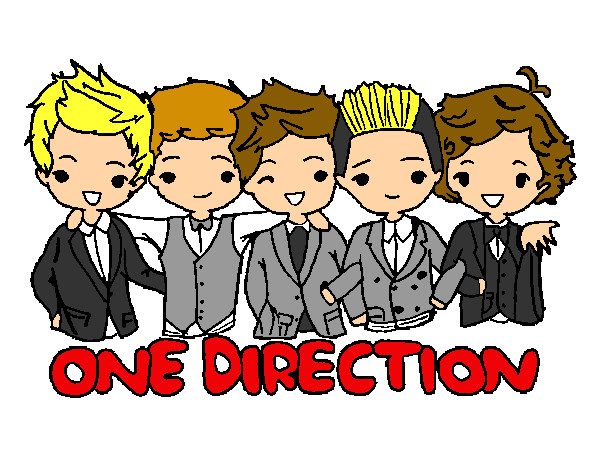 Dibujo One direction pintado por keyla_diaz