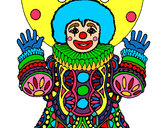 Dibujo Payaso disfrazado pintado por romy-sayen