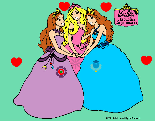 Barbie y sus amigas princesas