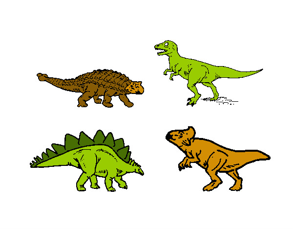 Dibujo Dinosaurios de tierra pintado por FrankoDan 