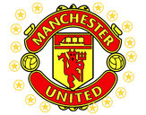 Dibujo Escudo del Manchester United pintado por alexorton1