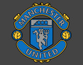 Dibujo Escudo del Manchester United pintado por prault