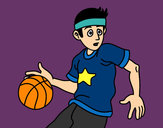 Dibujo Jugador de básquet junior pintado por charito