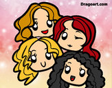 Dibujo Little mix pintado por Deelfi