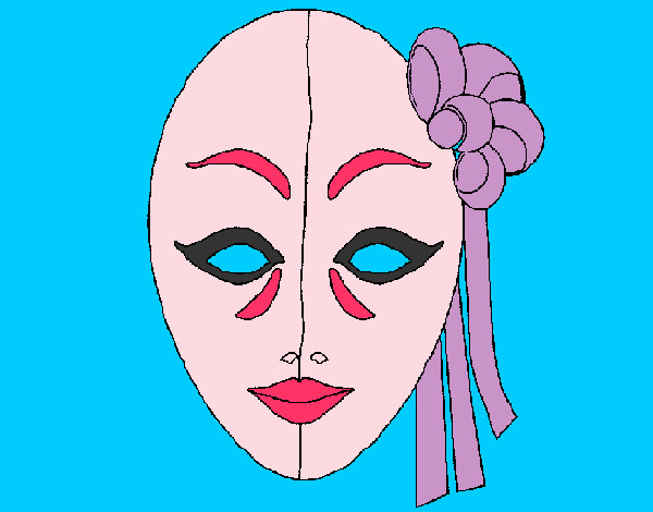 Dibujo Máscara italiana pintado por FIOREE