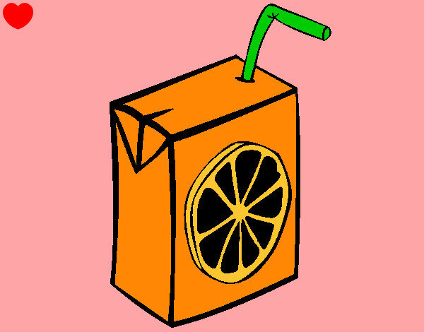 Dibujo Zumo de naranja pintado por FIOREE