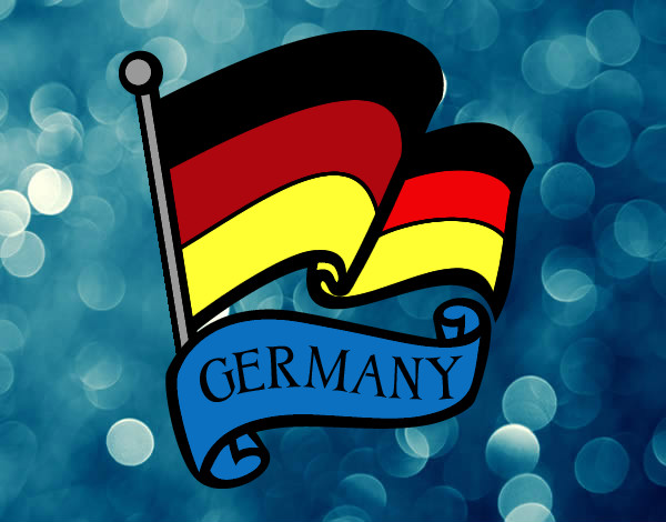 Dibujo Bandera de Alemania pintado por kevinator1