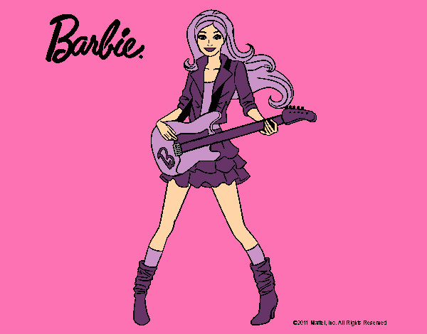 Barbie guitarrista