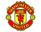Dibujo Escudo del Manchester United pintado por andyss