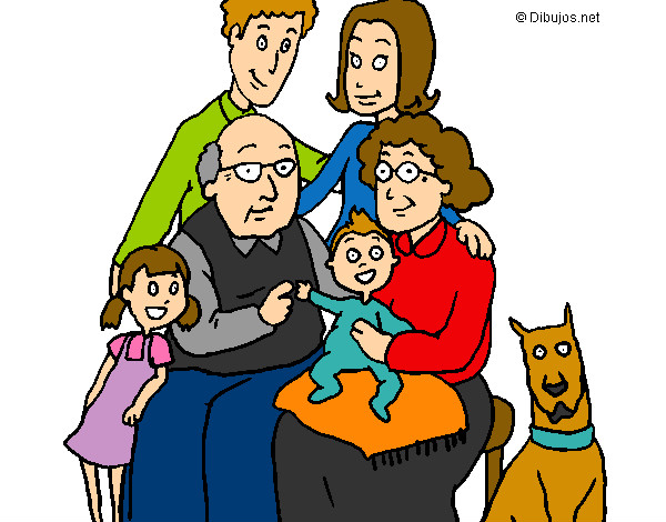 Dibujo Familia pintado por yeyekita
